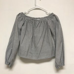 Off shoulder top